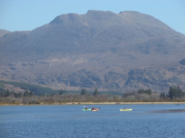 Kayaking in Lochcarron